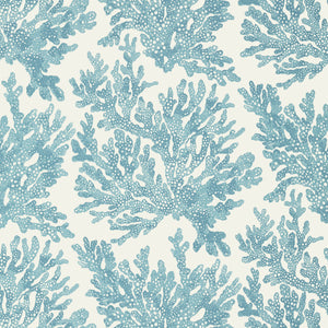 Thibaut Marine Coral Behang T10122 - Spa Blue