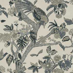 Thibaut Coromandel Behang T10227 - Grey
