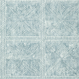Thibaut Timbuktu Behang T10254 - Slate Blue