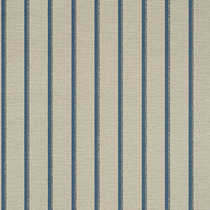 Thibaut Notch Stripe Behang T10259 - Flax and Navy