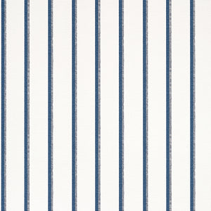 Thibaut Notch Stripe Behang T10262 - Navy and White