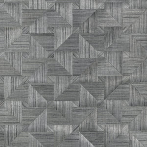 Thibaut Bali Weave Behang T10342 - Black