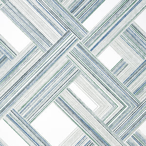 Thibaut Telaio Behang T10452 - Black and Emerald