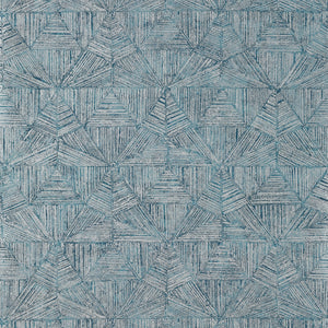 Thibaut Crystalla Behang T10462 - Metallic Silver on Mineral