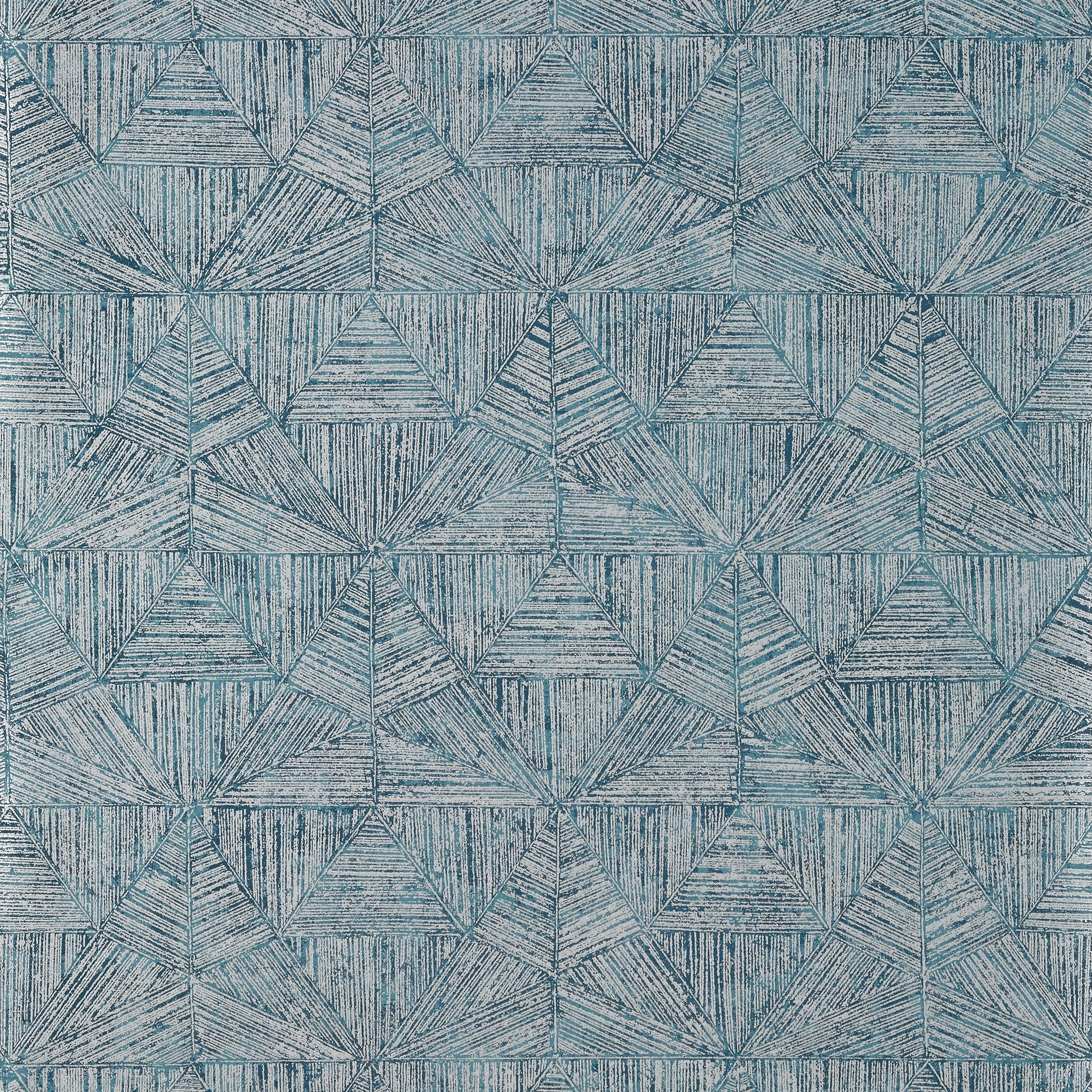 Thibaut Crystalla Behang T10462 - Metallic Silver on Mineral