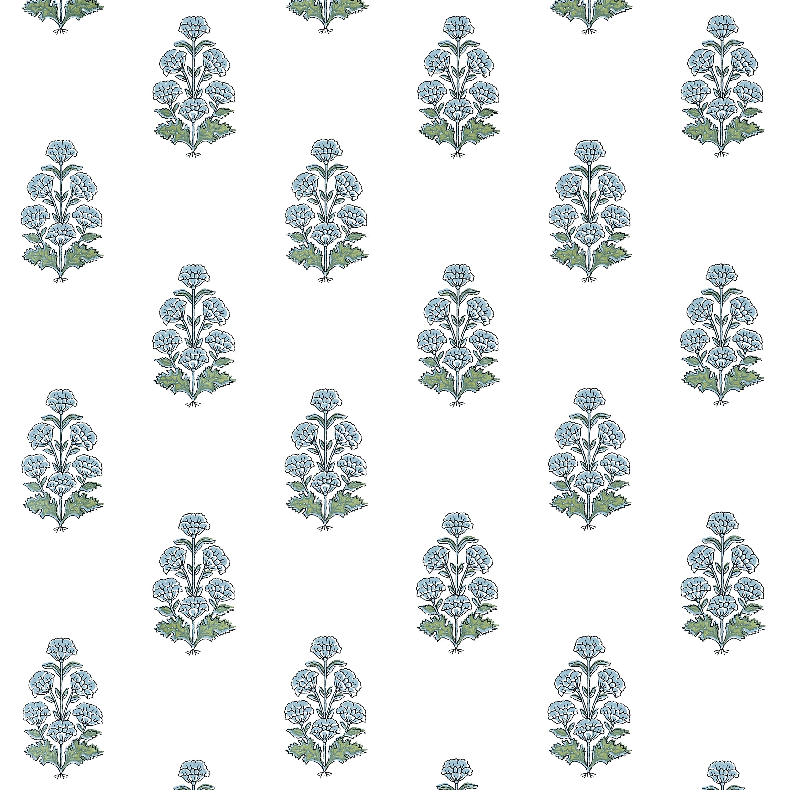 Thibaut Audrey Behang T10521 - Blue