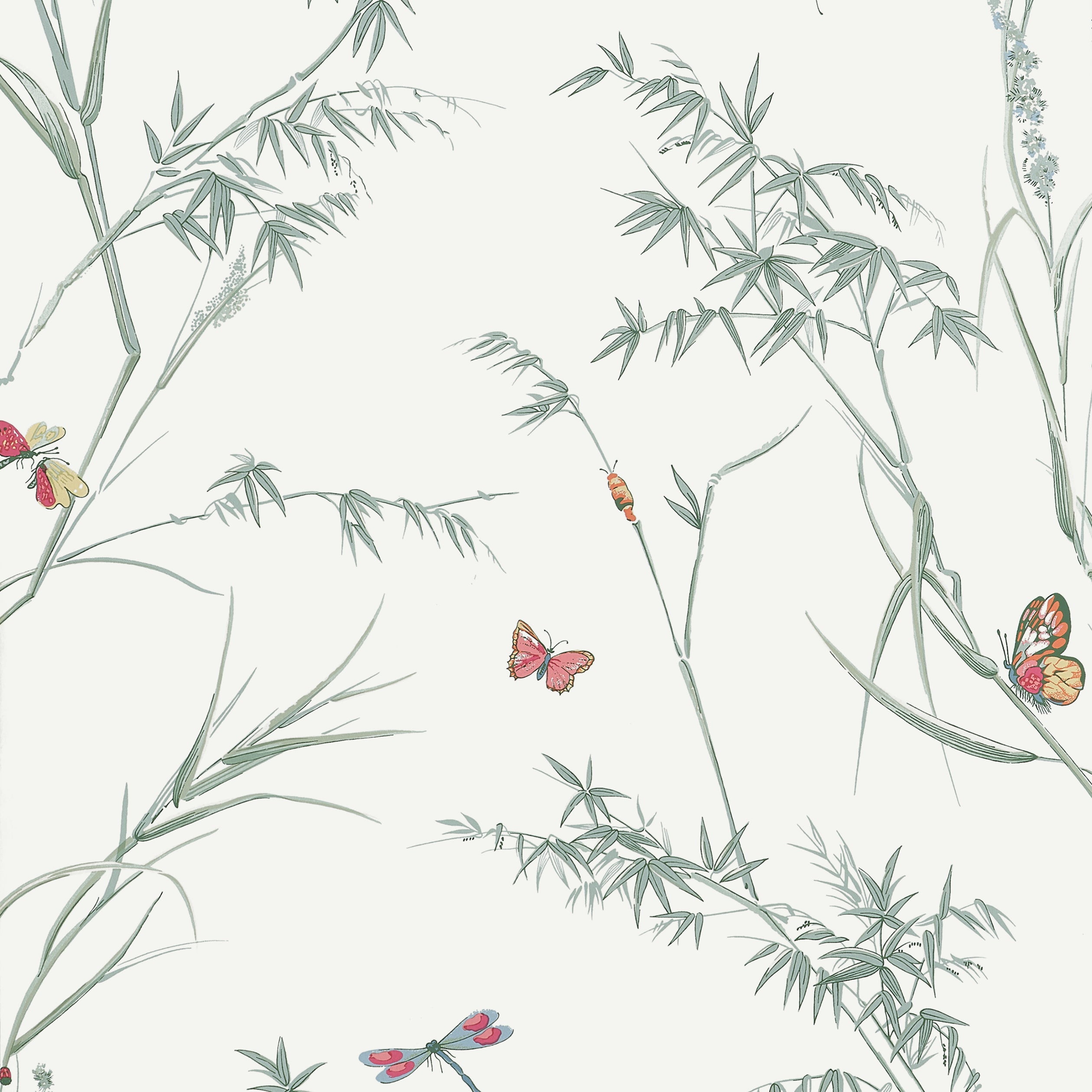 Thibaut Virginia Behang T10527 - Soft Green