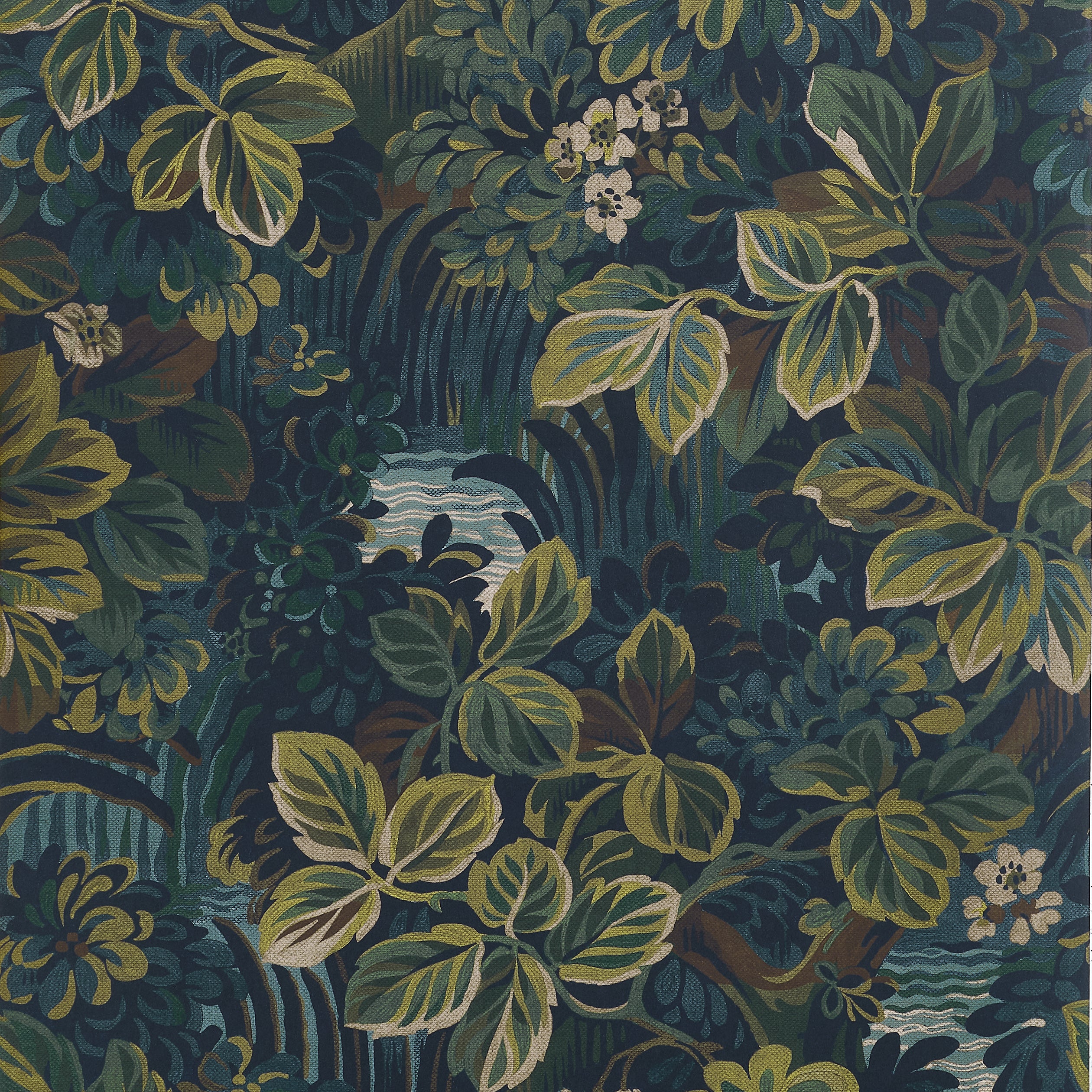 Thibaut Night Garden Behang T10531 - Midnight