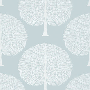 Thibaut Mulberry Tree Behang T10600 - Spa Blue
