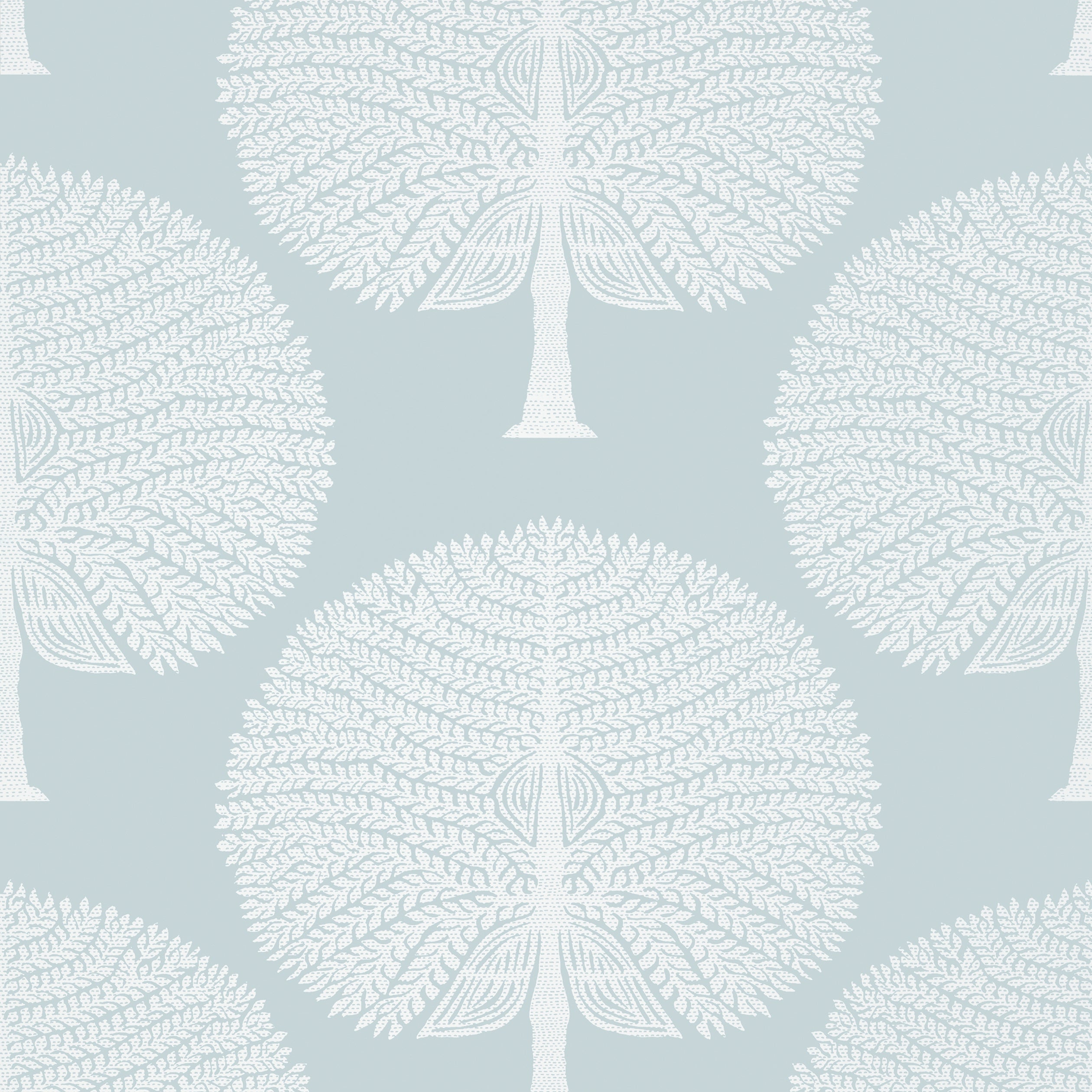 Thibaut Mulberry Tree Behang T10600 - Spa Blue