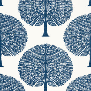 Thibaut Mulberry Tree Behang T10603 - Navy