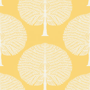 Thibaut Mulberry Tree Behang T10605 - Yellow