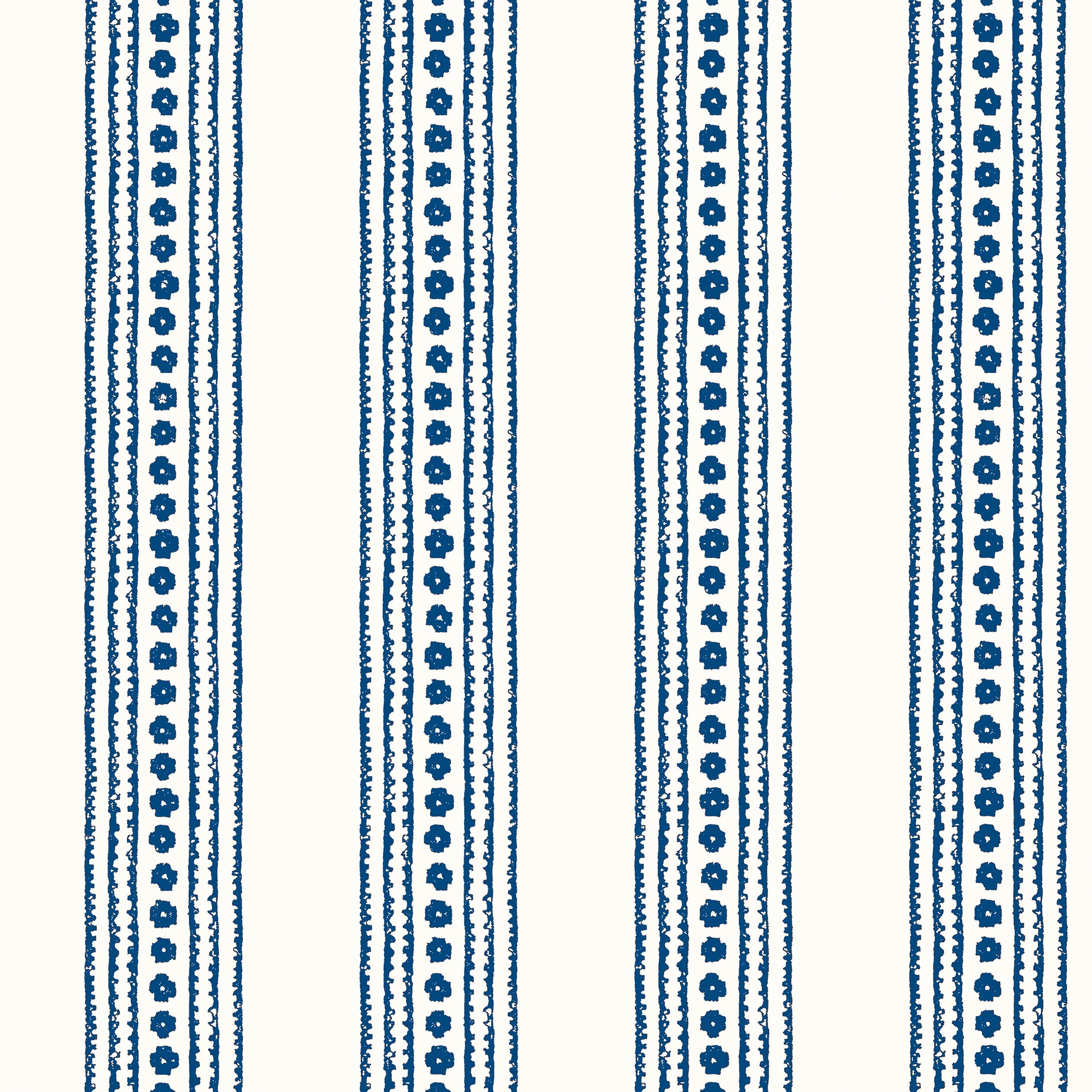 Thibaut New Haven Stripe Behang T10608 - Navy