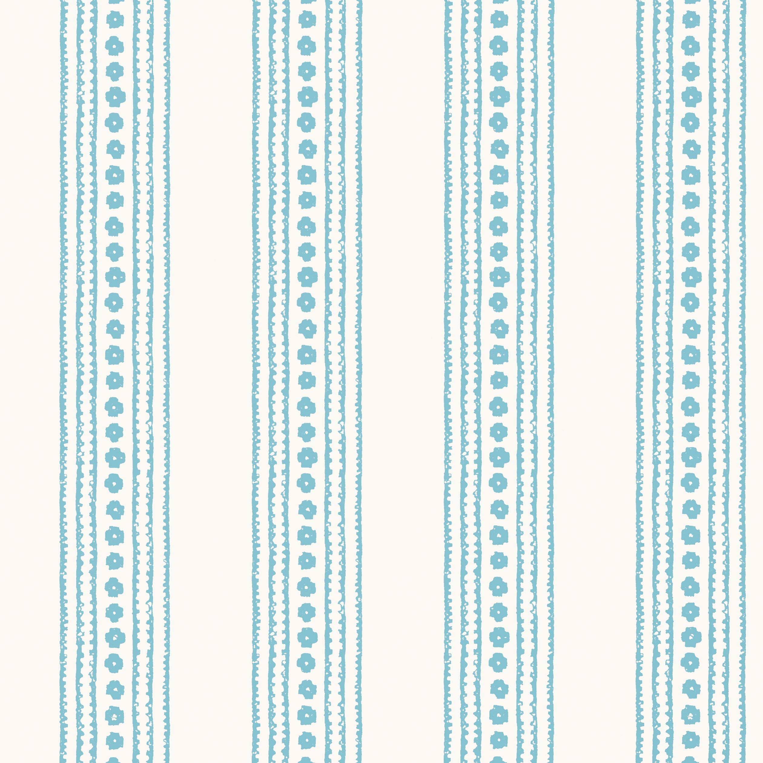 Thibaut New Haven Stripe Behang T10609 - Turquoise