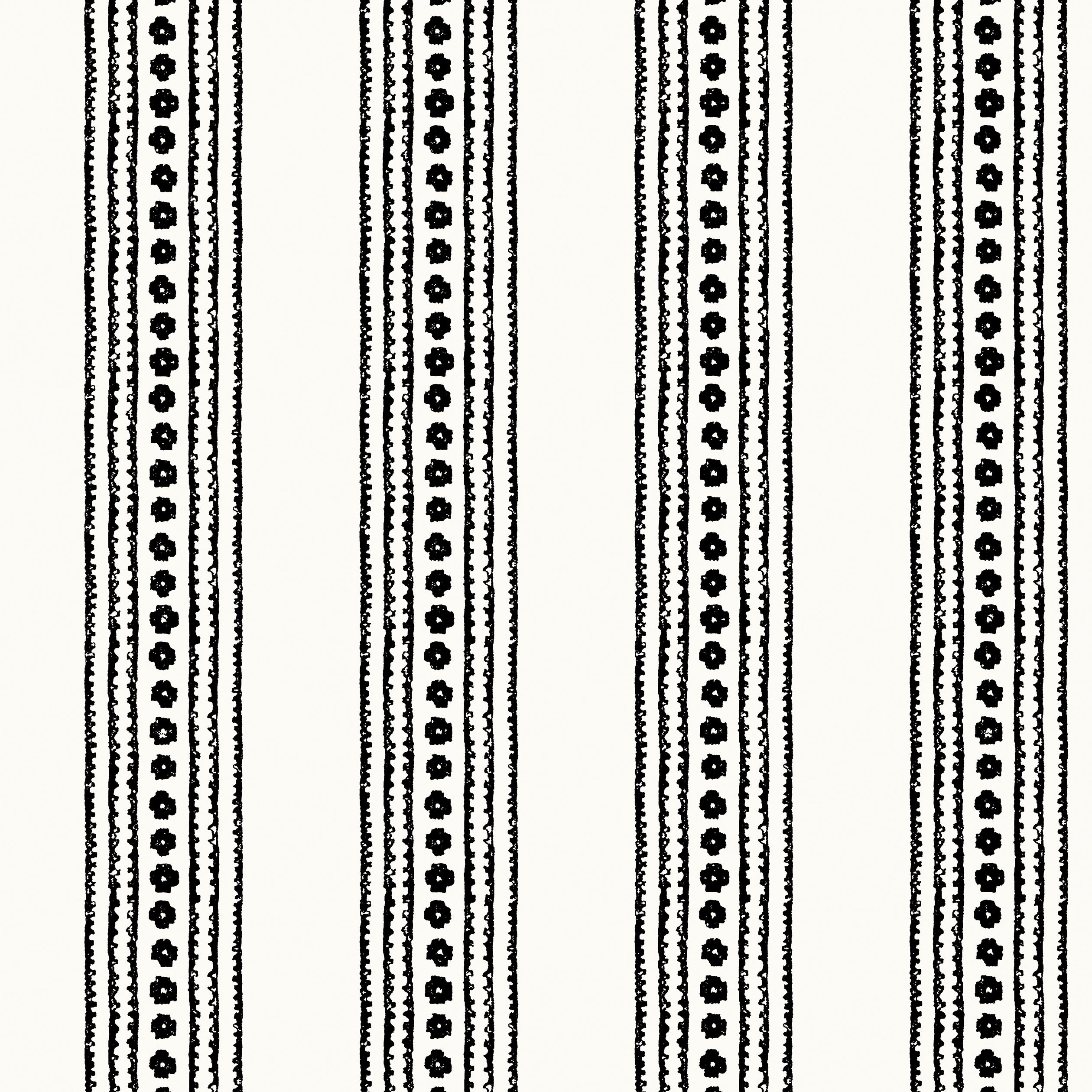 Thibaut New Haven Stripe Behang T10611 - Black