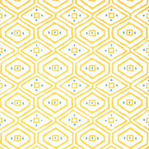 Thibaut Pass-a-grille Behang T10615 - Yellow