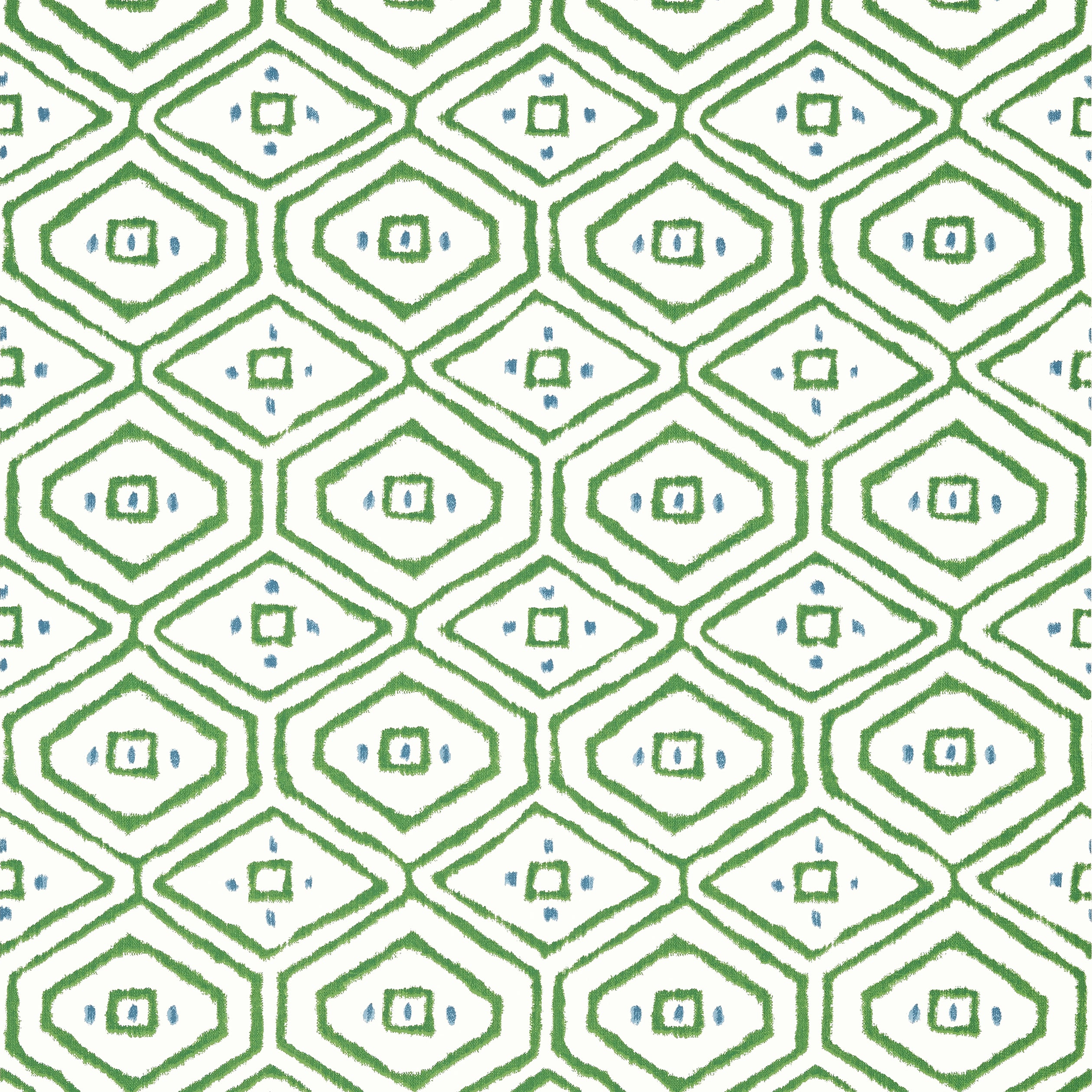 Thibaut Pass-a-grille Behang T10616 - Green