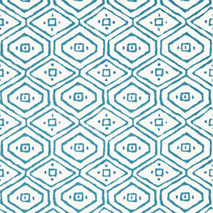 Thibaut Pass-a-grille Behang T10618 - Turquoise