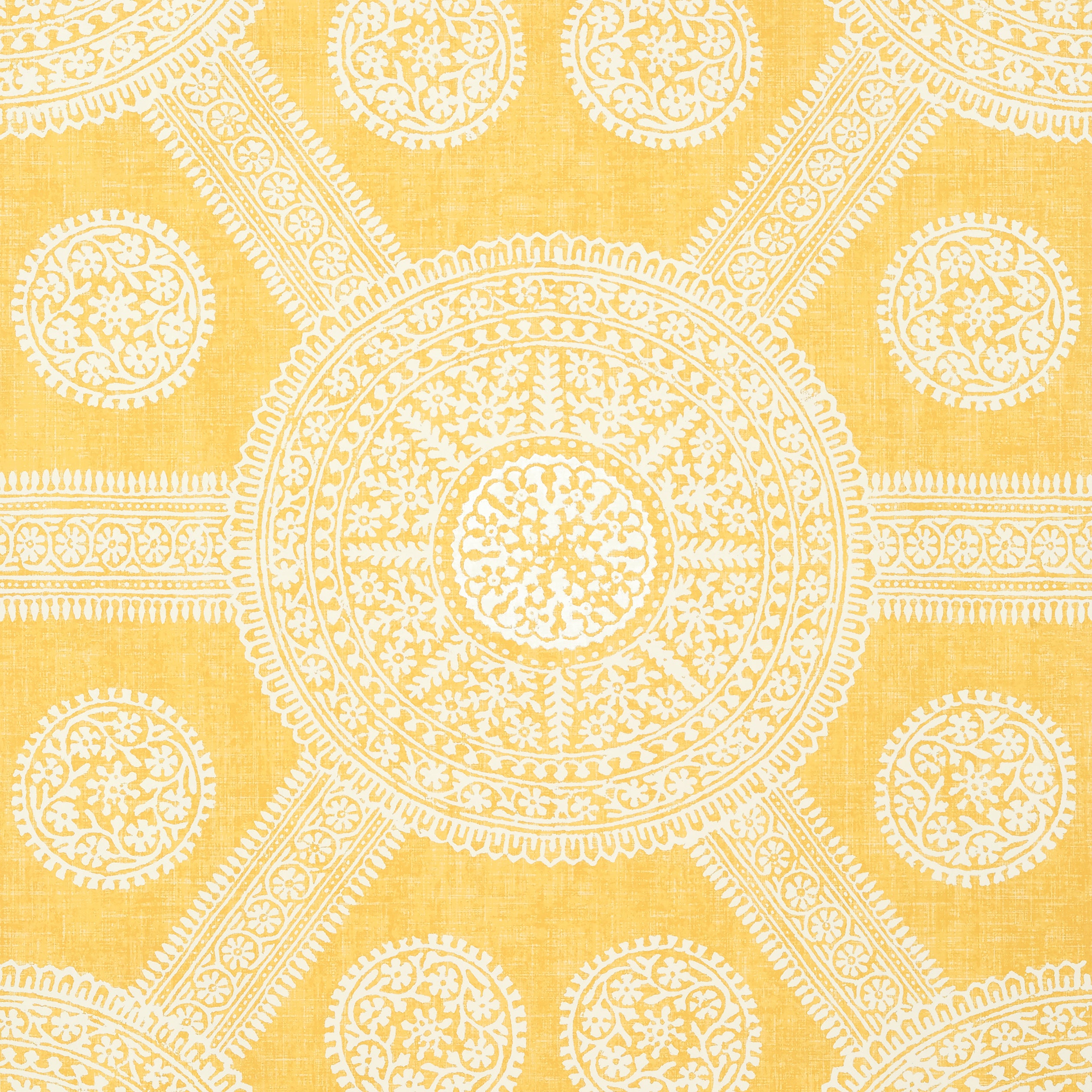 Thibaut Stonington Behang T10639 - Yellow