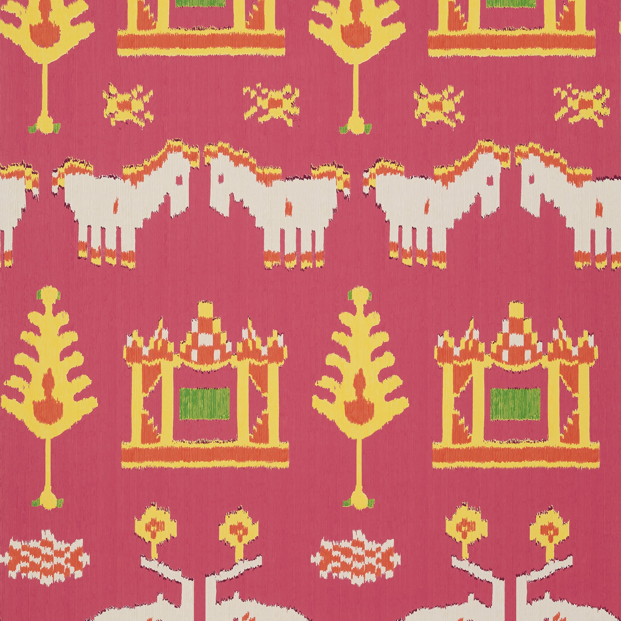 Thibaut Kingdom Parade Behang T10640 - Pink