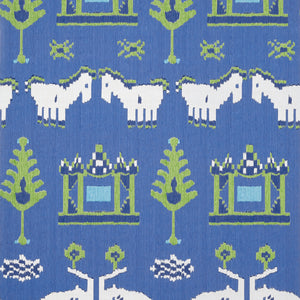 Thibaut Kingdom Parade Behang T10642 - Blue and Green