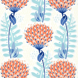 Thibaut Tiverton Behang T10649 - Coral