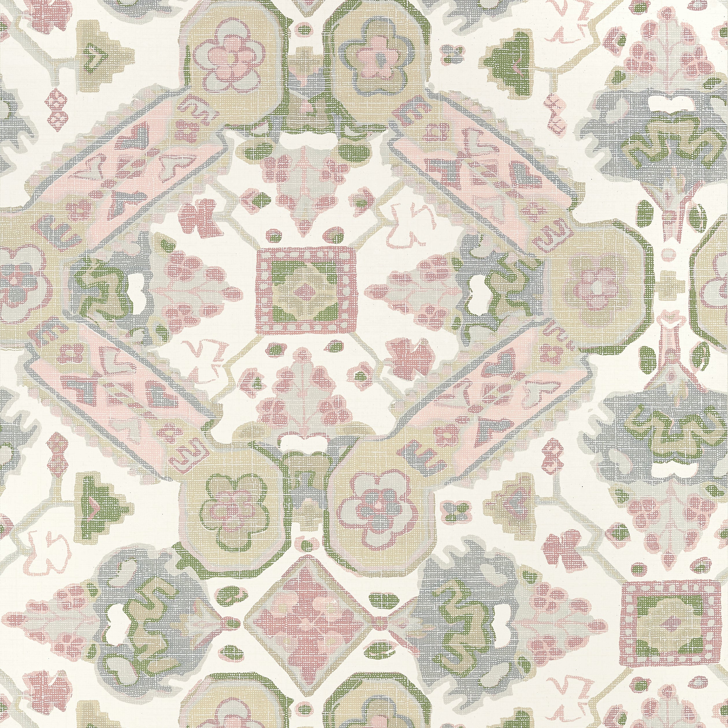 Thibaut Persian Carpet Behang T10827 - Blush