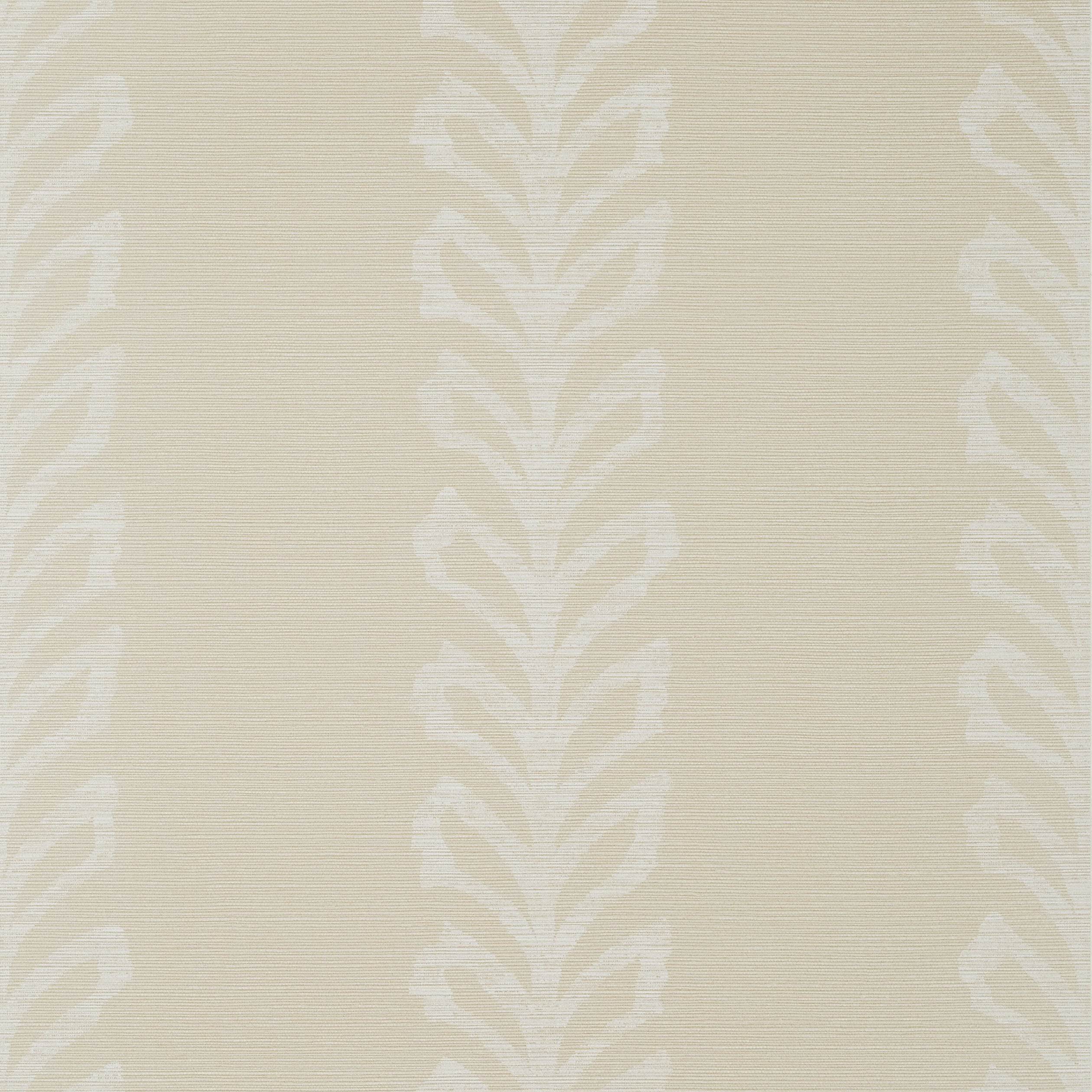 Thibaut Evia Behang T10905 - Light Taupe and White