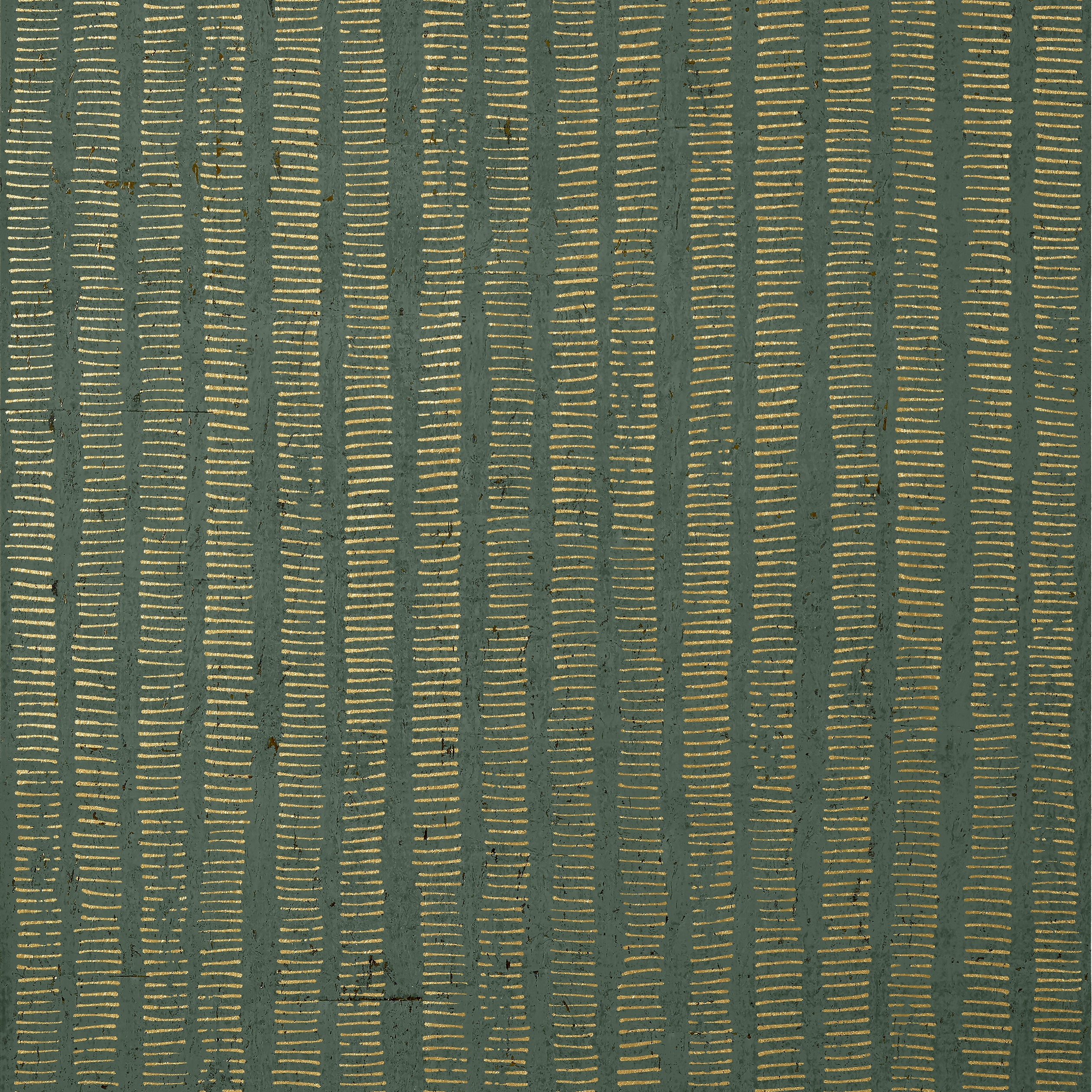 Thibaut Cork Forest Behang T12813 - Olive Green