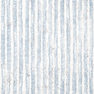 Thibaut Cork Forest Behang T12815 - Navy and White