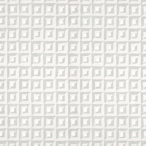Thibaut Square Dance Behang T12848 - Grey