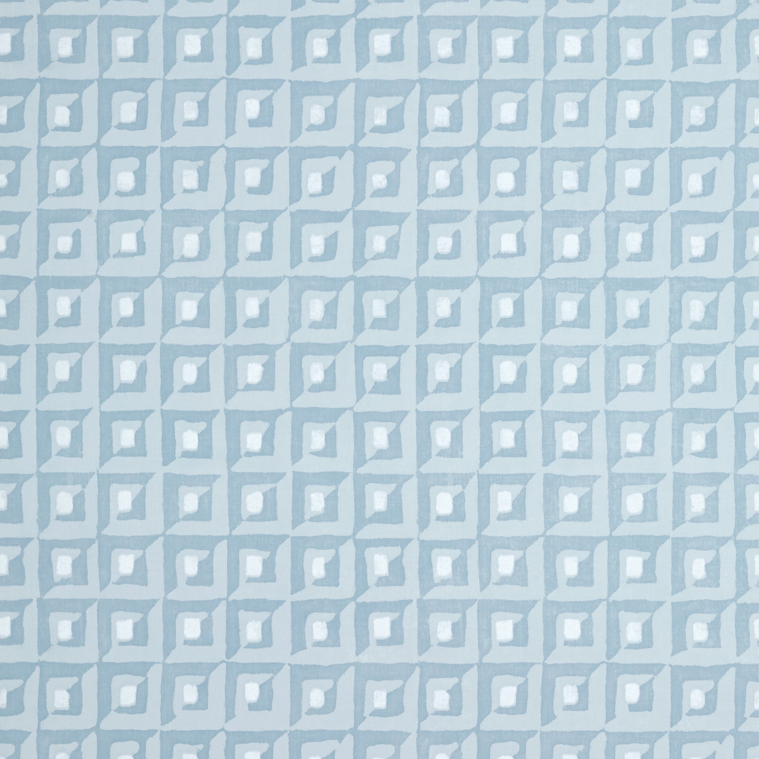 Thibaut Square Dance Behang T12849 - Light Blue