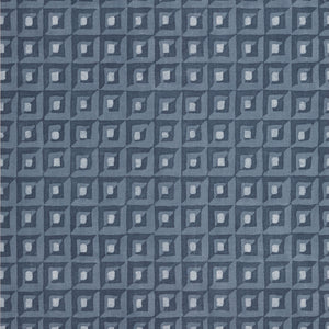 Thibaut Square Dance Behang T12851 - Navy
