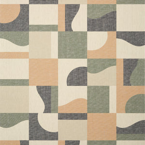 Thibaut Colored Blocks Behang T12860 - Green