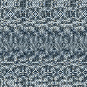 Thibaut High Plains Behang T13231 - Navy and White