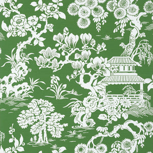 Thibaut Japanese Garden Behang T13304 - Emerald