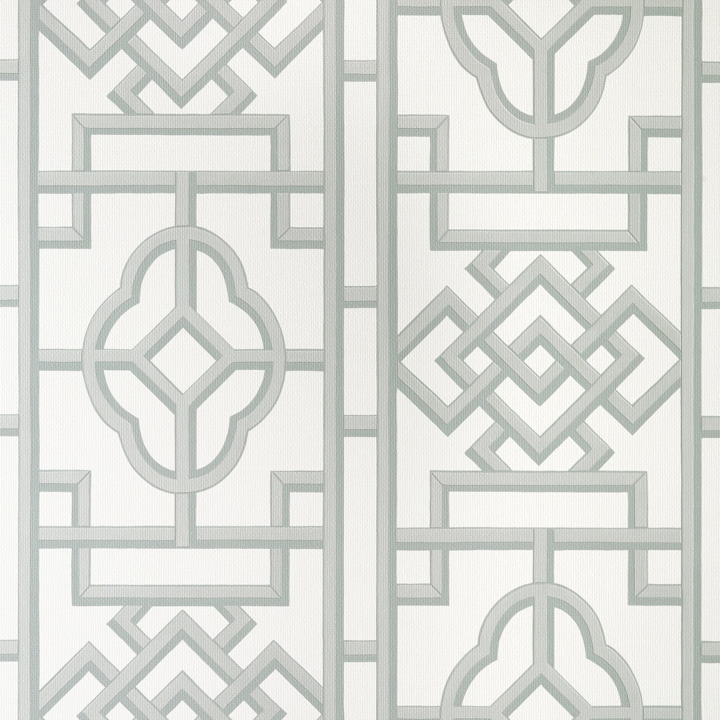 Thibaut Gateway Behang T13310 - Grey
