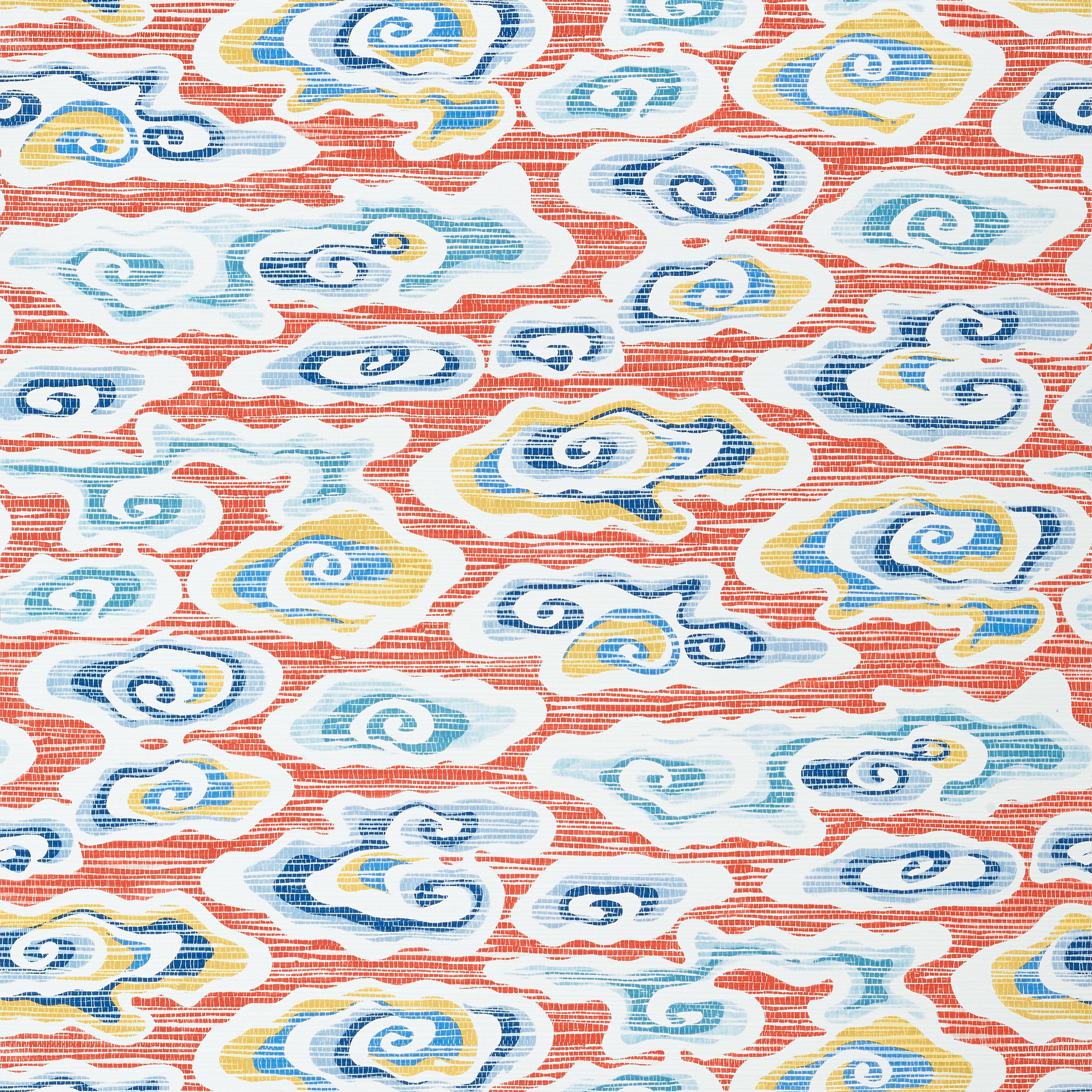 Thibaut Clear Clouds Behang T13320 - Coral
