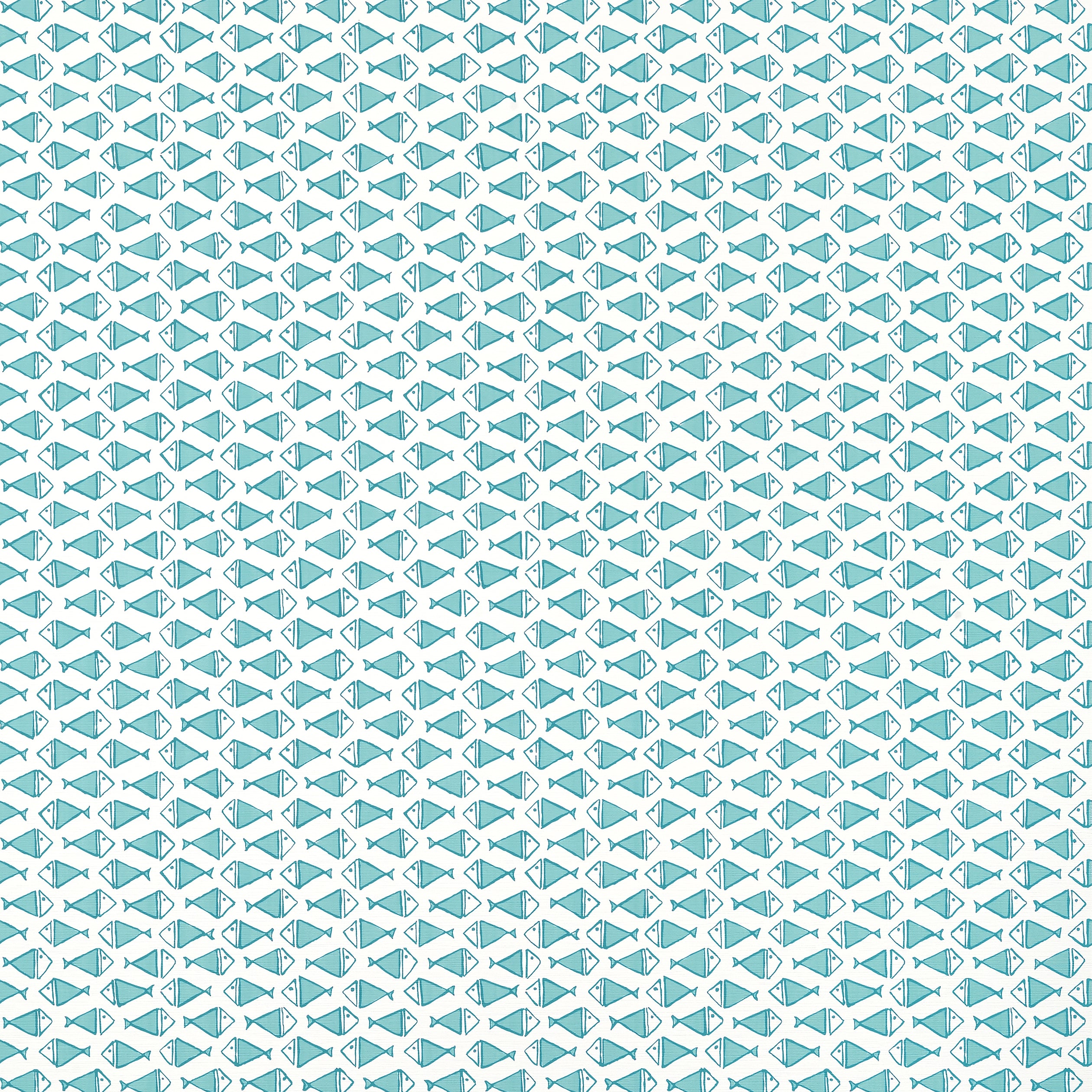 Thibaut Pisces Behang T13326 - Turquoise