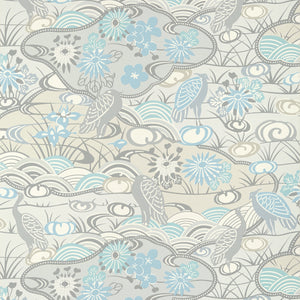 Thibaut Heron Stream Behang T13330 - Soft Blue