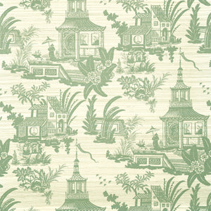 Thibaut Empress Court Behang T13650 - Green