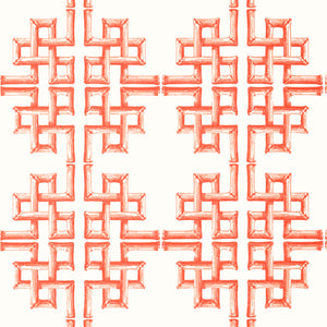 Thibaut Boca Bamboo Behang T13904 - Coral