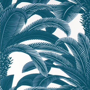 Thibaut Queen Palm Behang T13910 - Navy