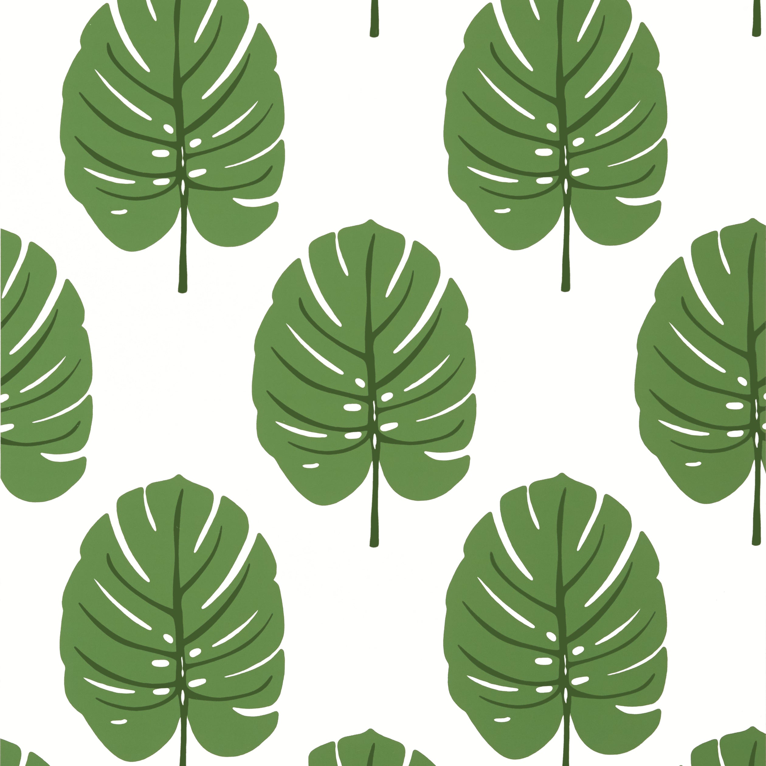 Thibaut Monstera Behang T13952 - Green