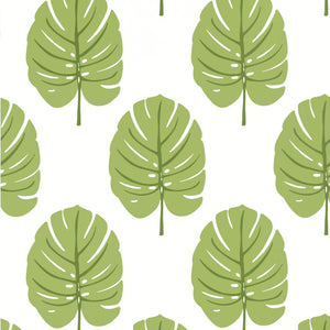 Thibaut Monstera Behang T13955 - Apple Green