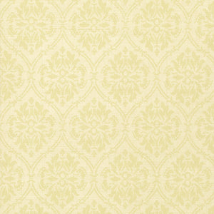 Thibaut Bankun Damask Behang T14118 - Celery on Cream