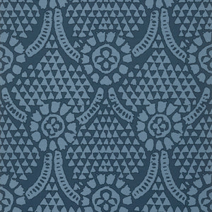 Thibaut Chamomile Behang T14315 - Navy