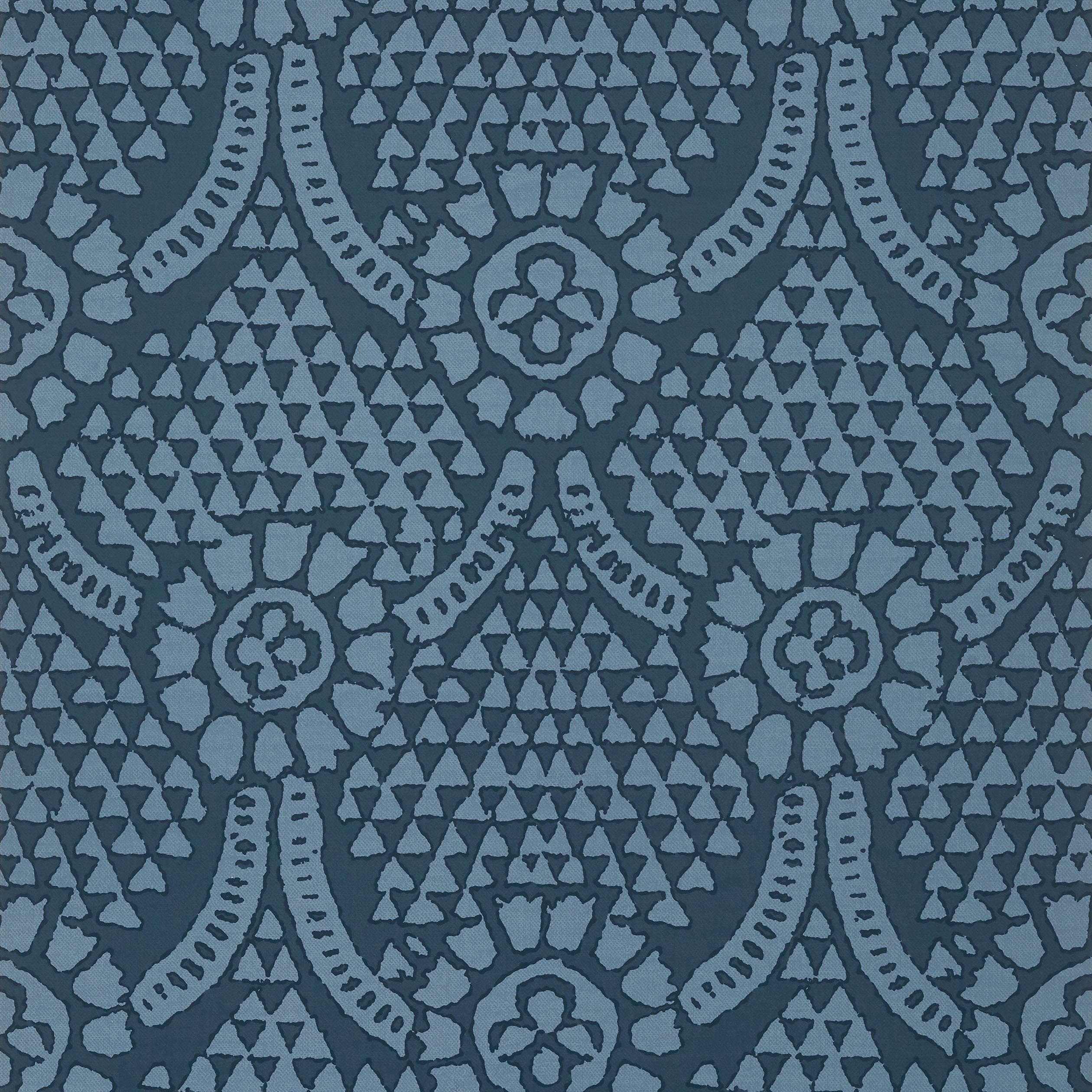 Thibaut Chamomile Behang T14315 - Navy