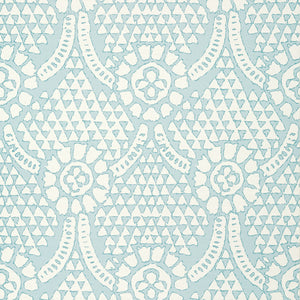 Thibaut Chamomile Behang T14320 - Spa Blue