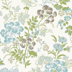 Thibaut Spring Garden Behang T14339 - Spa Blue